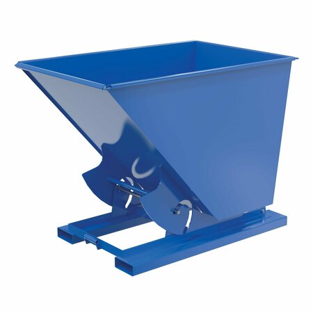 VESTIL HOPPER W/O BUMP & DUMP MD 1.5 CU 4K BLUE D-150-MD-NB